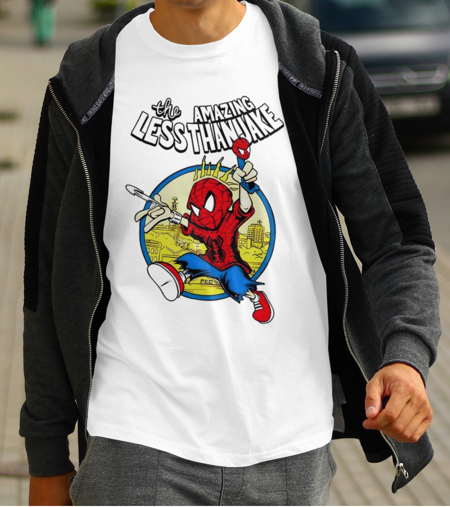 The Less Than Jake Amazing Jake Spider-Man T-Shirt