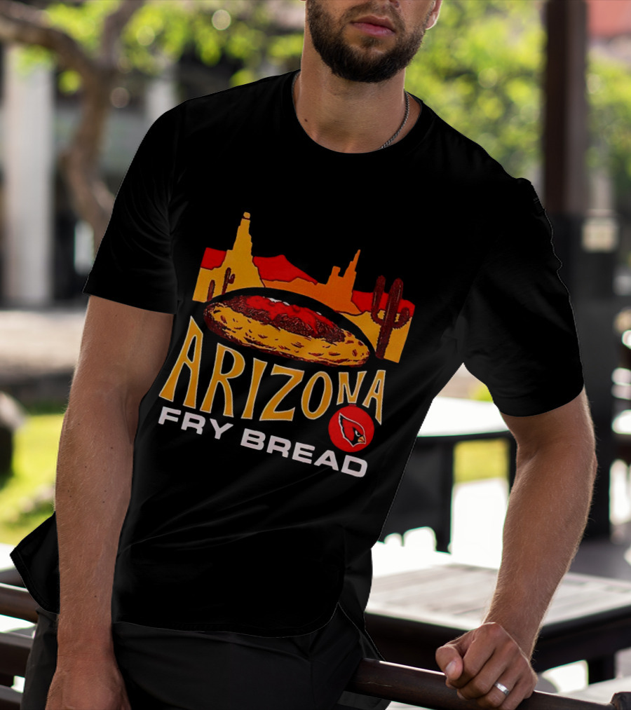 Arizona Fry Bread Arizona Cardinals NFL Desert Scene T-Shirt