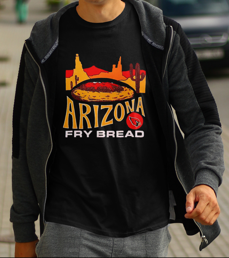 Arizona Fry Bread Arizona Cardinals NFL Desert Scene T-Shirt