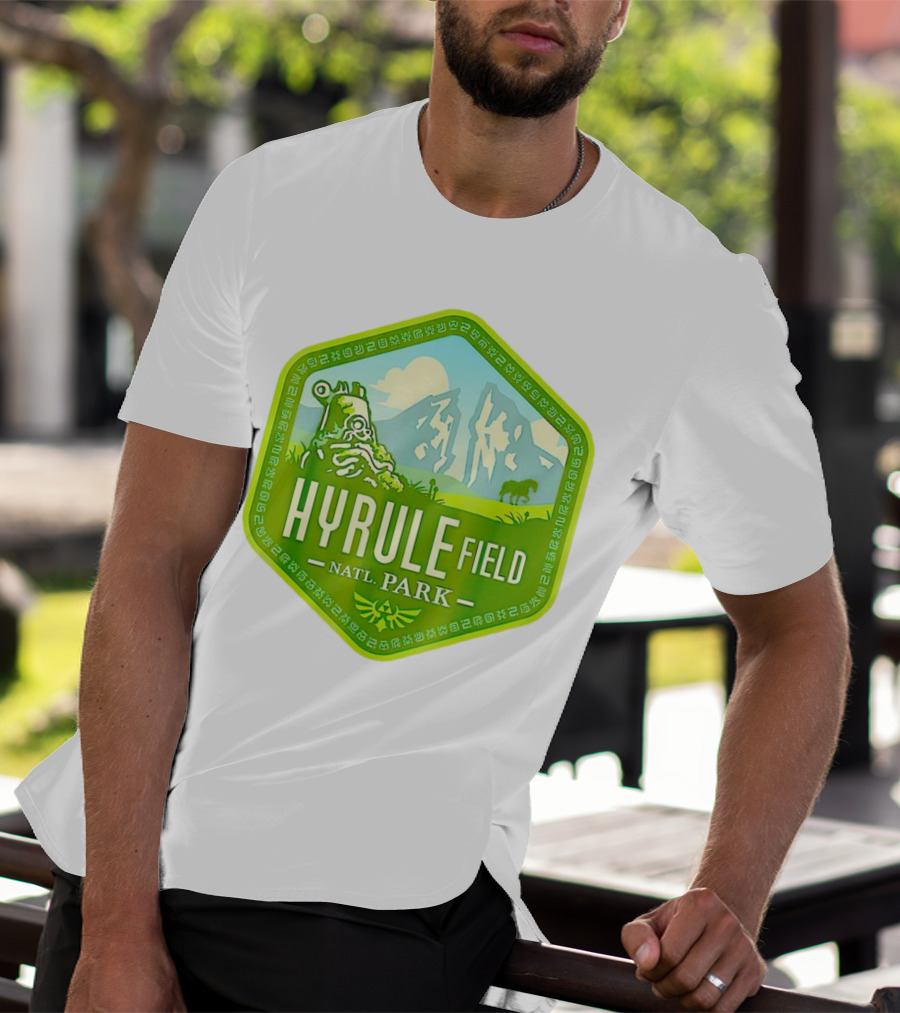 Hiking Wanderlust Hyrule Field National Park T-Shirt
