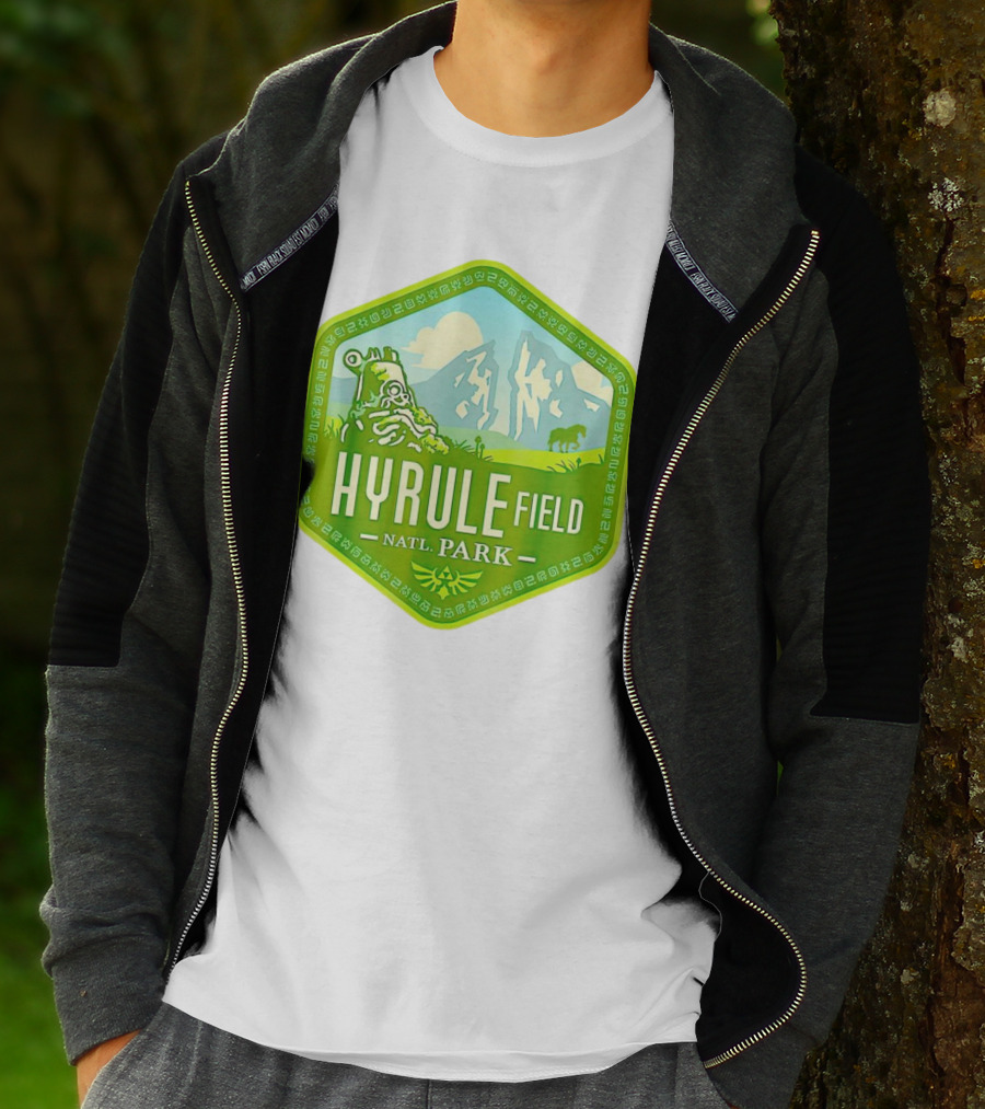 Hiking Wanderlust Hyrule Field National Park T-Shirt