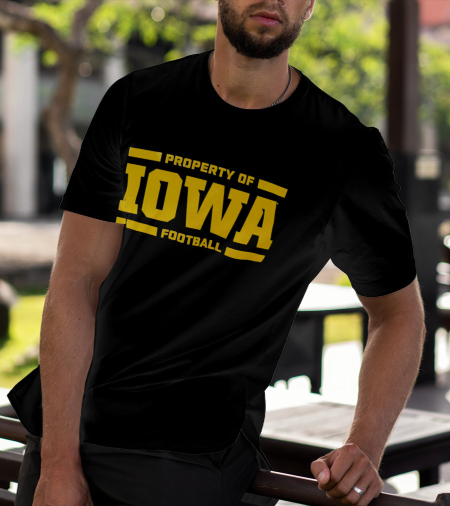 Kirk Ferentz Property Of Iowa Football Iowa T-Shirt