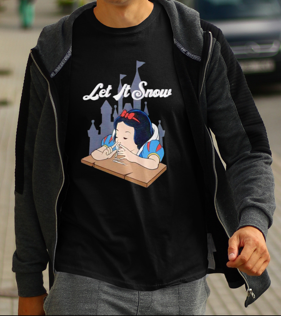 Let It Snow Snow White T-Shirt