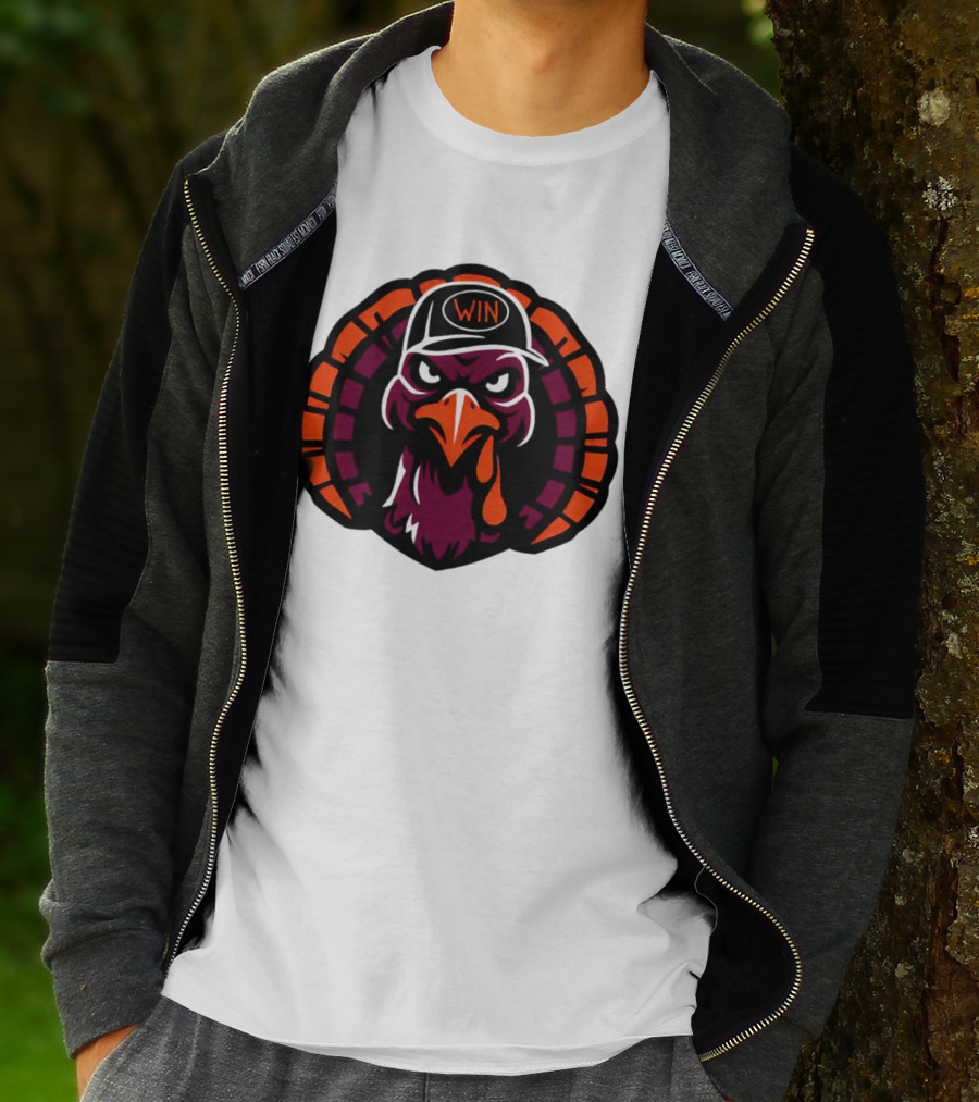 Virginia Tech Hokies Turkey WIN Hat T-Shirt