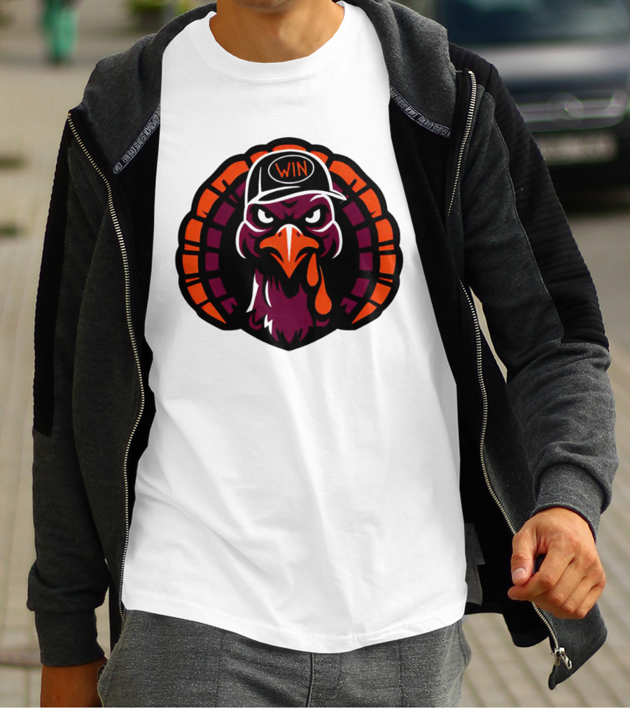 Virginia Tech Hokies Turkey WIN Hat T-Shirt