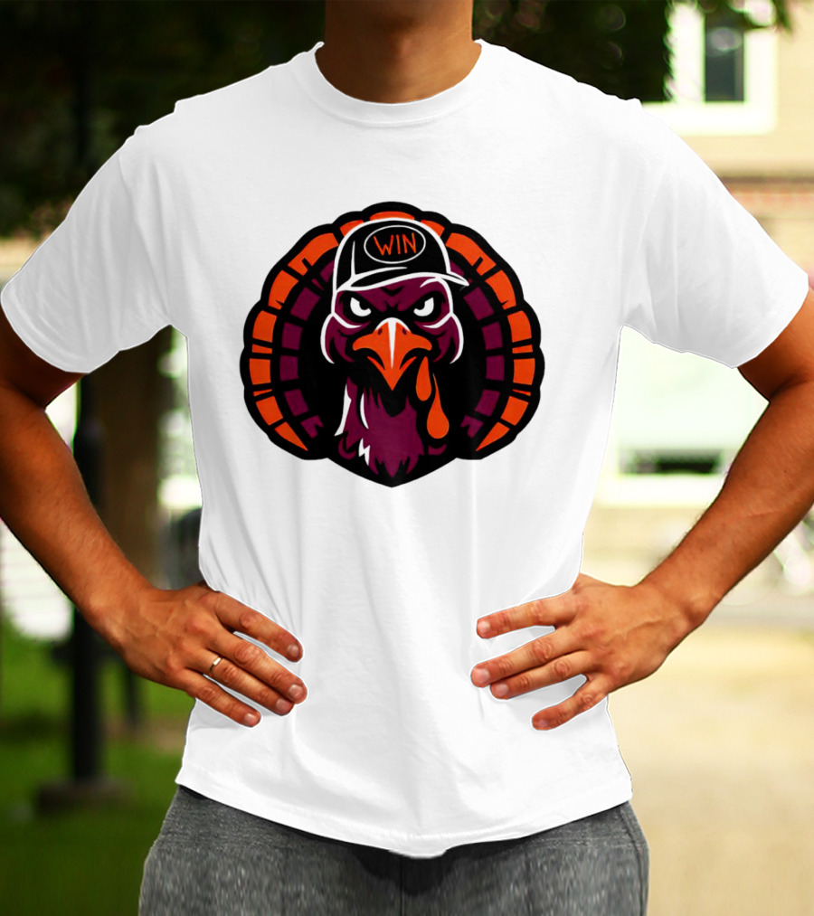 Virginia Tech Hokies Turkey WIN Hat T-Shirt