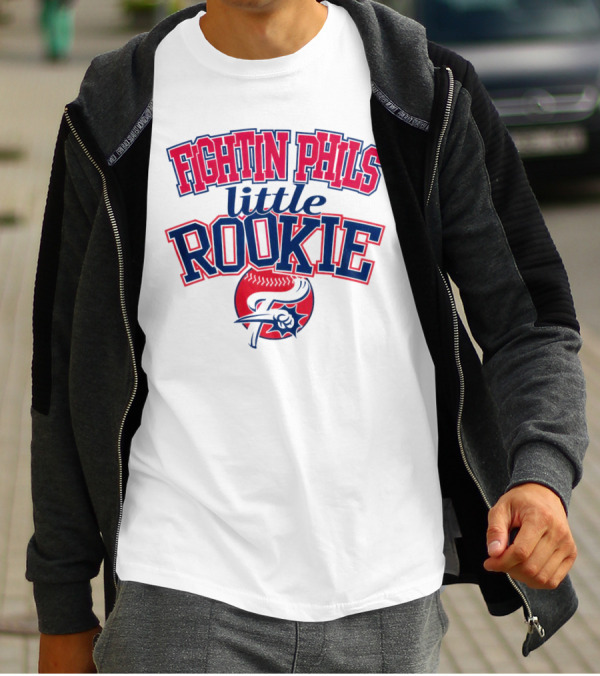 Fightin Phils Little Rookie Baseball Toddler T-Shirt
