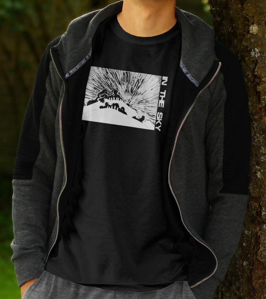 Explosions In The Sky Sunrise Mountain Burst T-Shirt