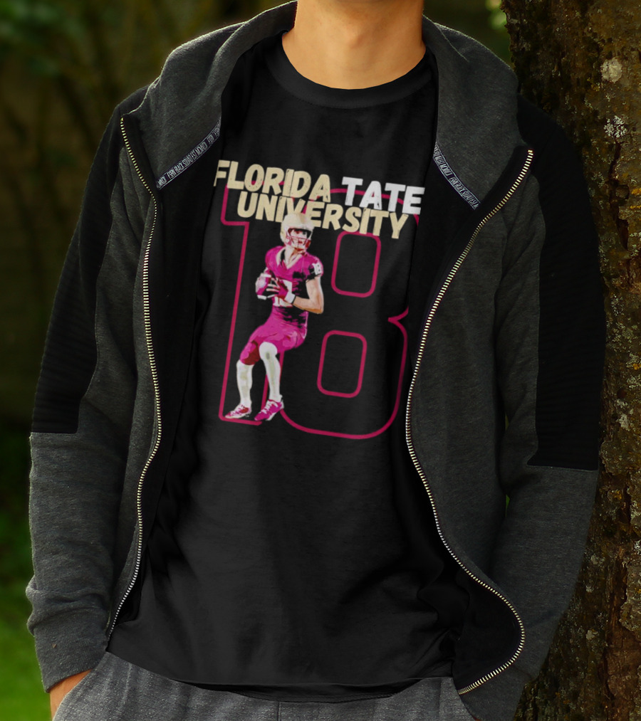 Florida Tate University Football 18 Hopkins Player Action T-Shirt