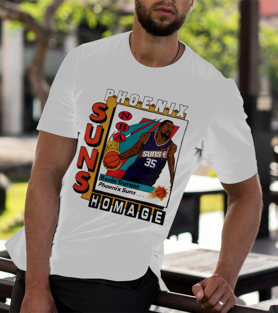 Kevin Durant Phoenix Suns NBA SkyBox Homage T-Shirt