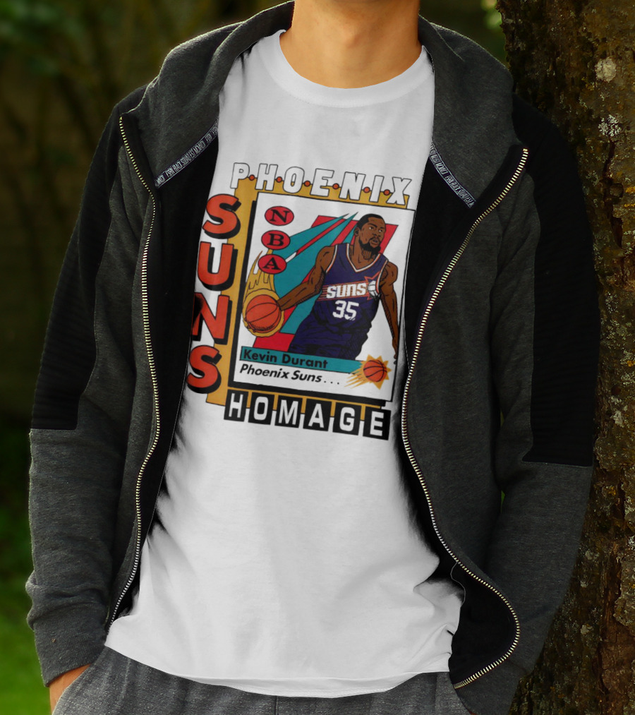 Kevin Durant Phoenix Suns NBA SkyBox Homage T-Shirt