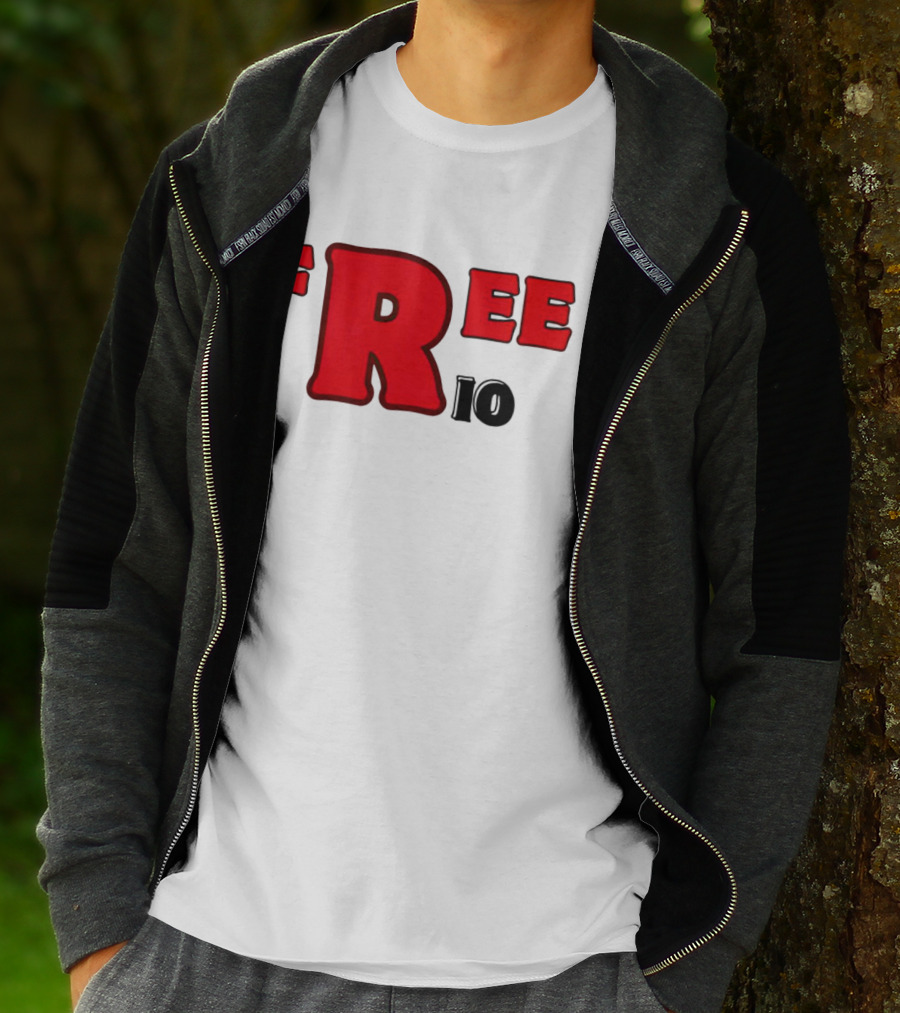 Peeta Mellark Free Rio Da Yung Rose Bold Red Letters T-Shirt
