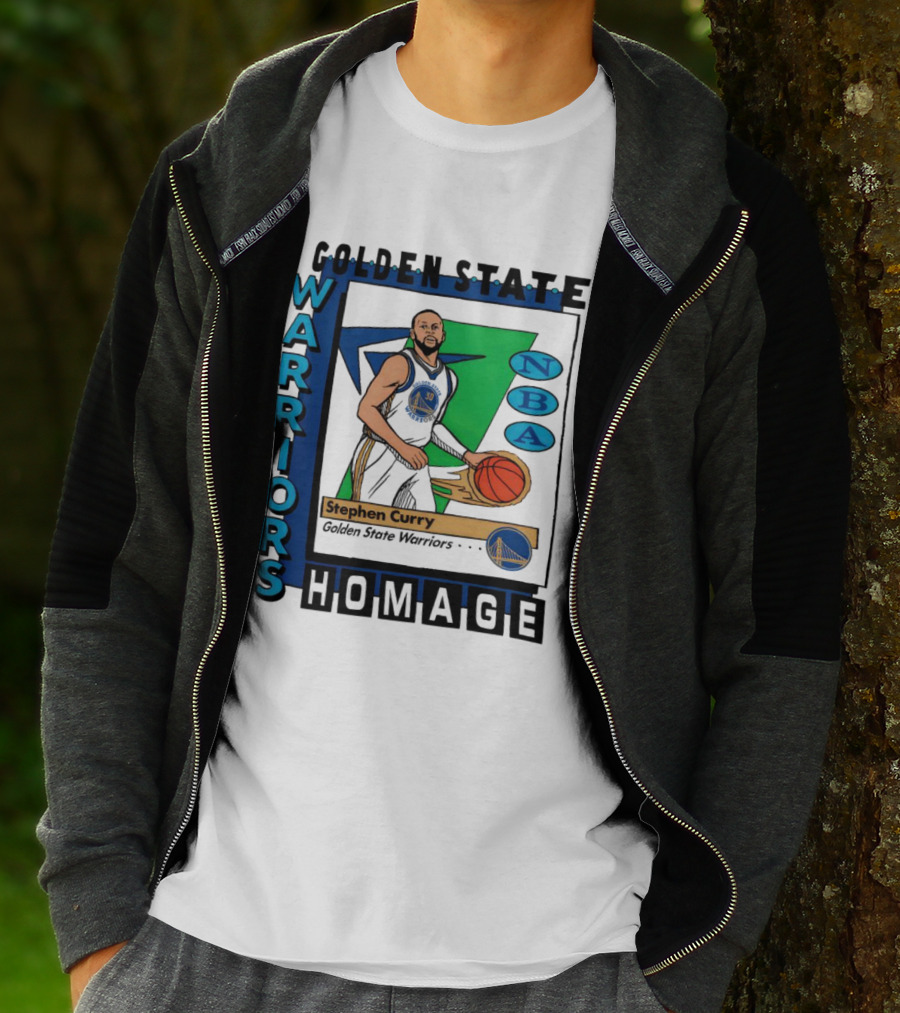 Golden State Warriors Stephen Curry NBA Homage T-Shirt