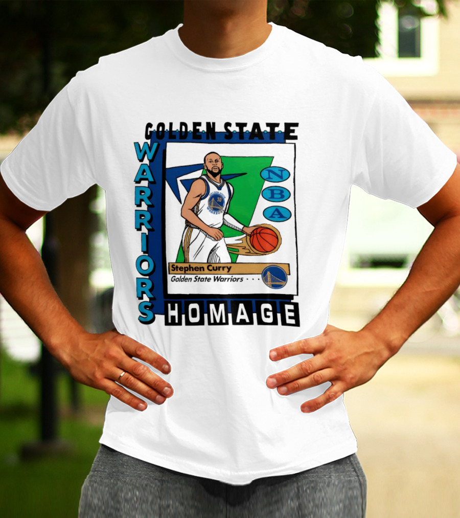 Golden State Warriors Stephen Curry NBA Homage T-Shirt