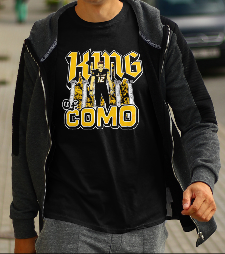 King Of CoMo Mizzou 12 Football T-Shirt