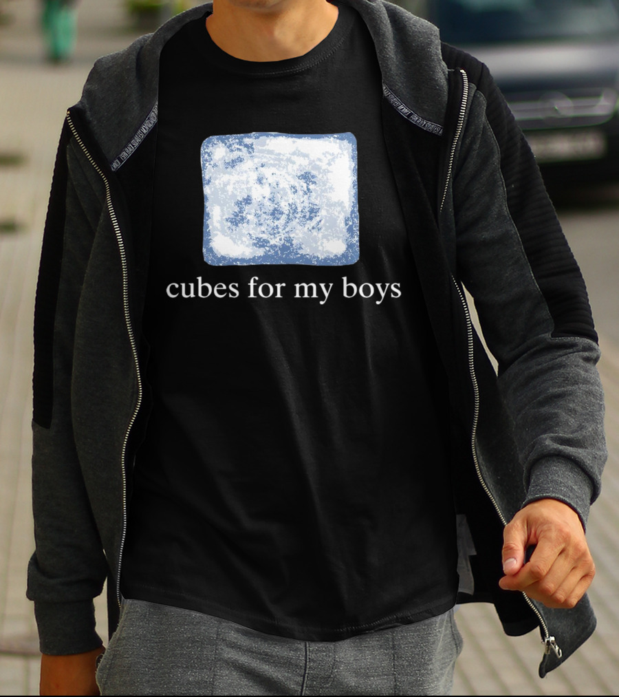 Cubes For My Boys Ice Block T-Shirt