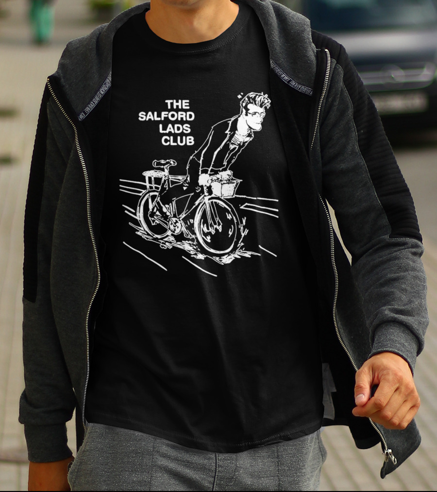 The Smiths Morrissey Salford Lads Club Cycling T-Shirt