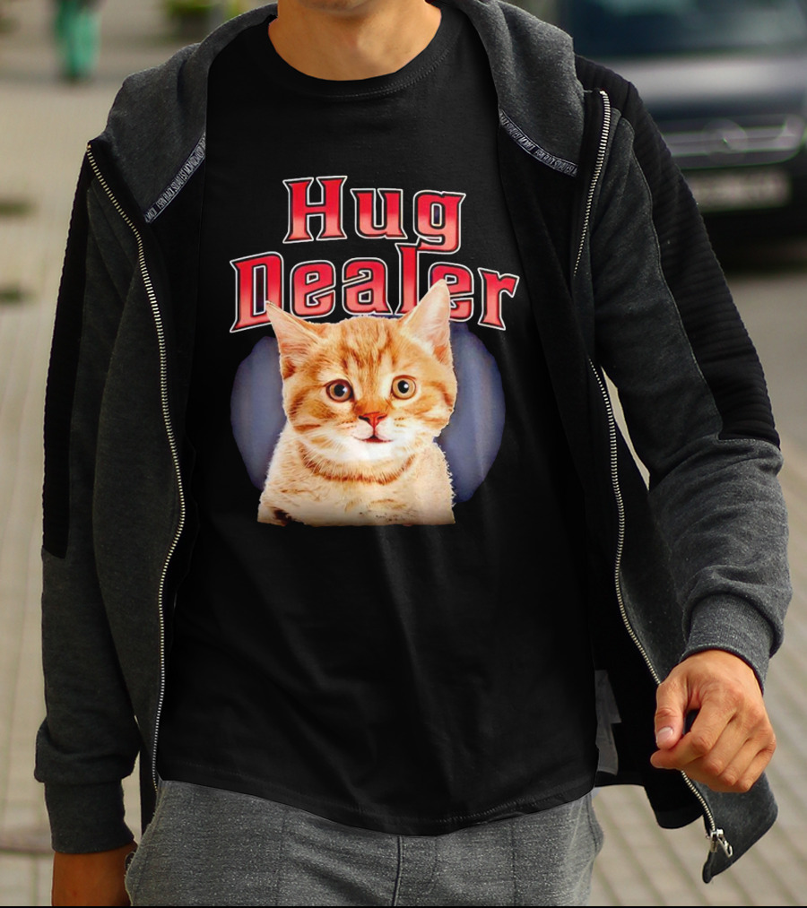 Hug Dealer Cat T-Shirt