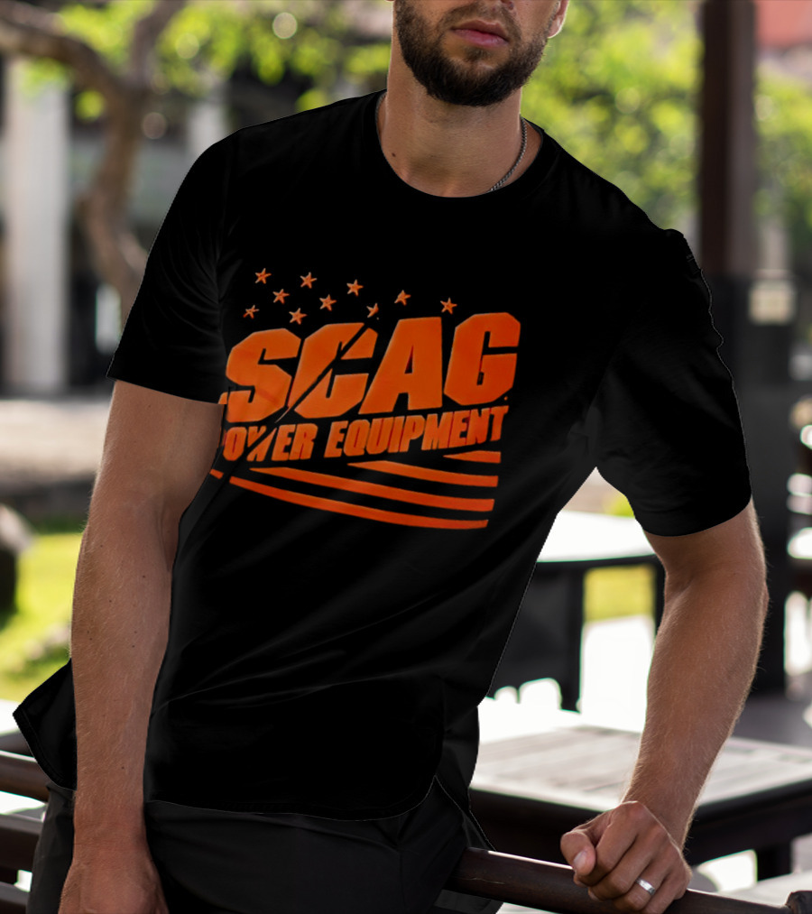 SCAG Power Equipment Flag T-Shirt