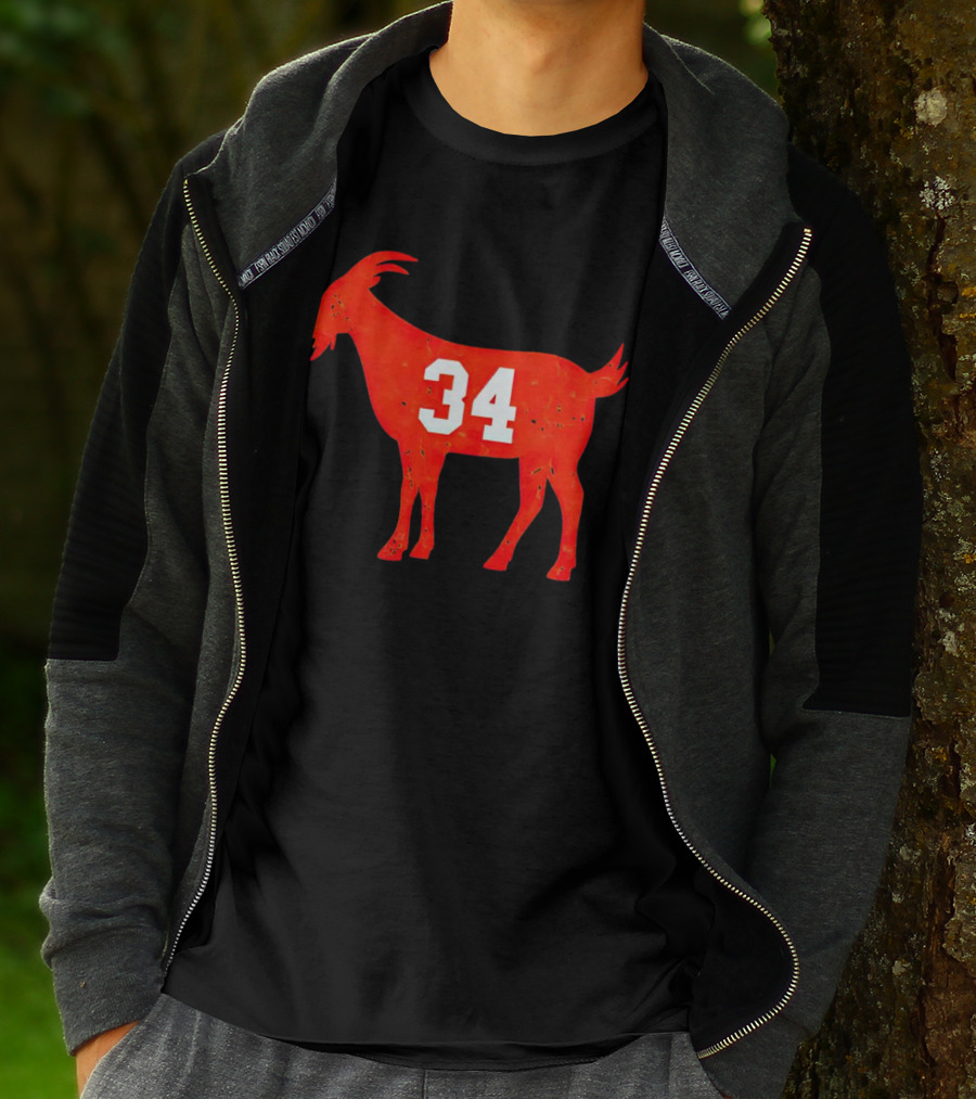 Walter Payton 34 Chicago Bears GOAT T-Shirt