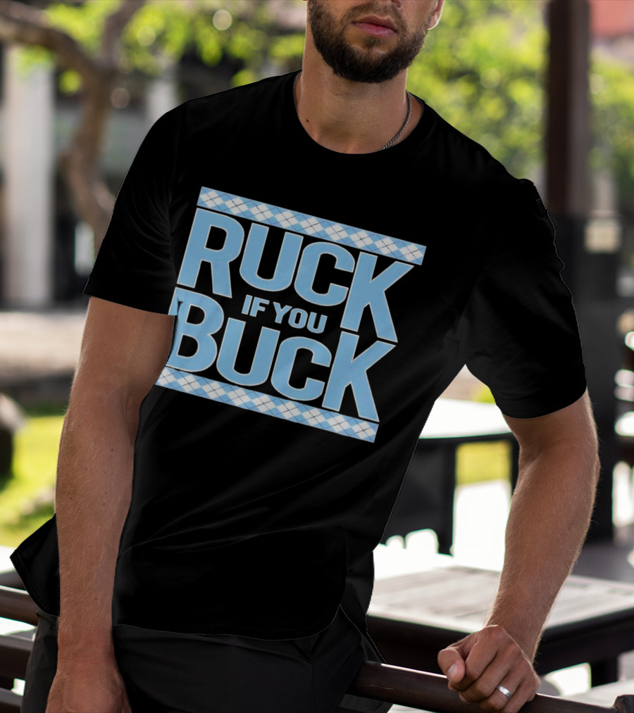 North Carolina Tar Heels Kaimon Rucker Ruck If You Buck Argyle T-Shirt