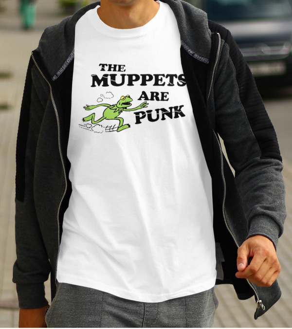The Muppets Are Punk Kermit Running T-Shirt
