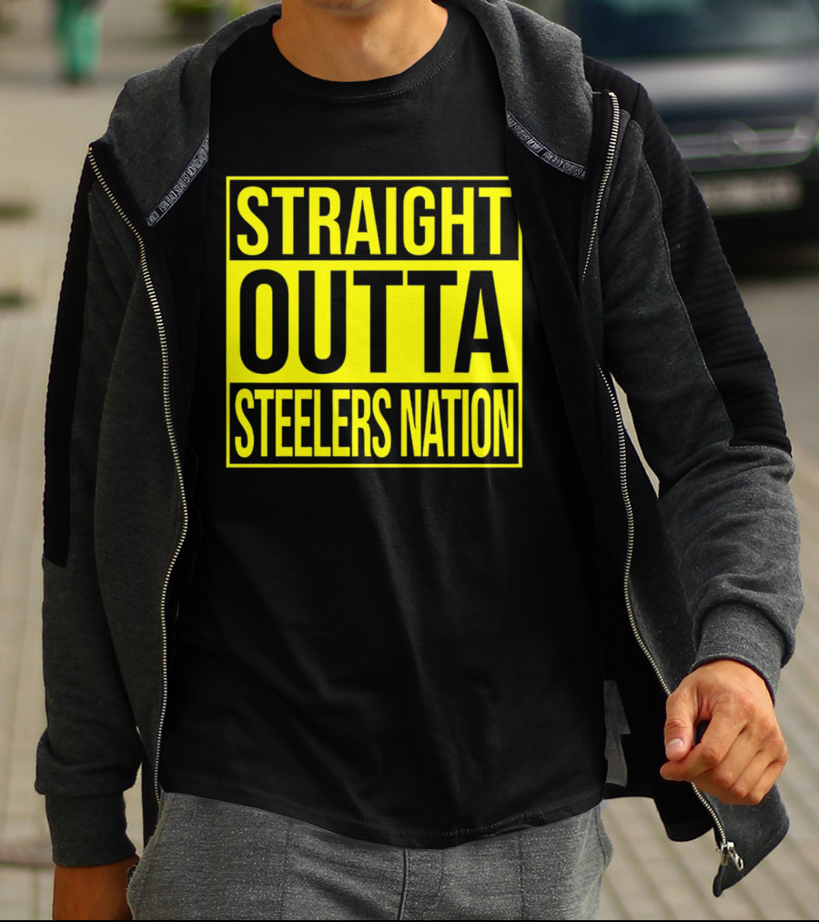 Straight Outta Steelers Nation T-Shirt