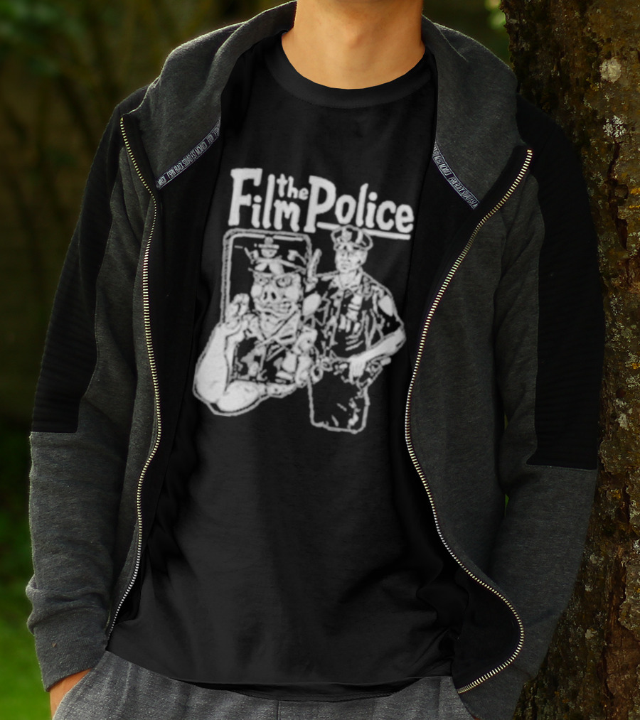 Punkwithacamera Film The Police Olafh Ace Officer Sketch T-Shirt