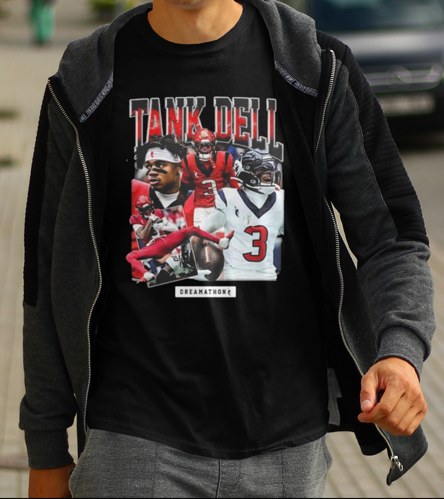 Tank Dell Dreamathon Football Montage T-Shirt