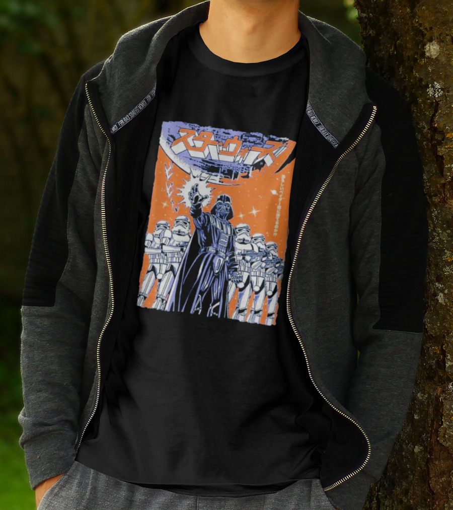 Vader Star Wars Japanese Stormtrooper Ensemble T-Shirt