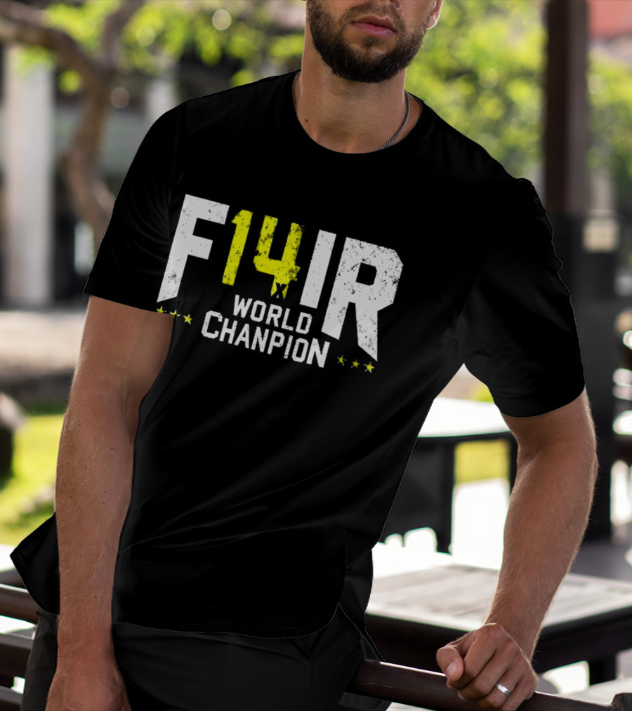 F14IR World Champion 14X Star T-Shirt