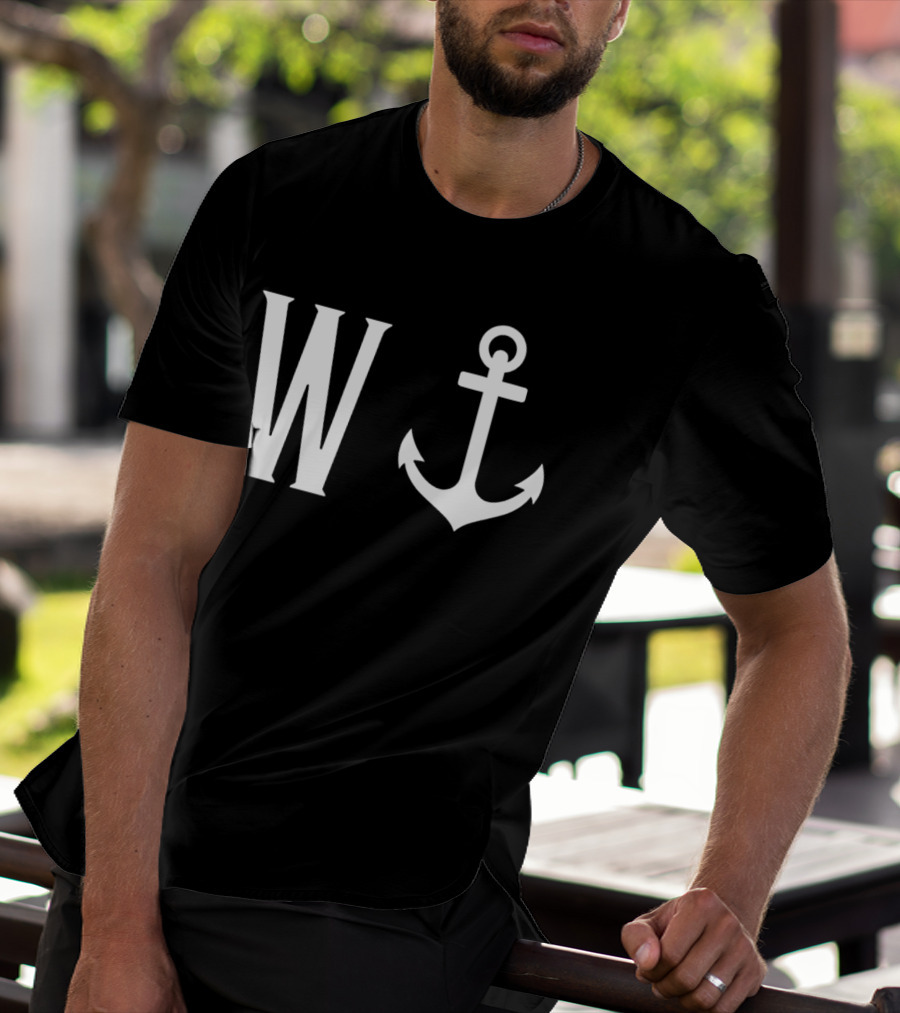 W Nautical Anchor T-Shirt