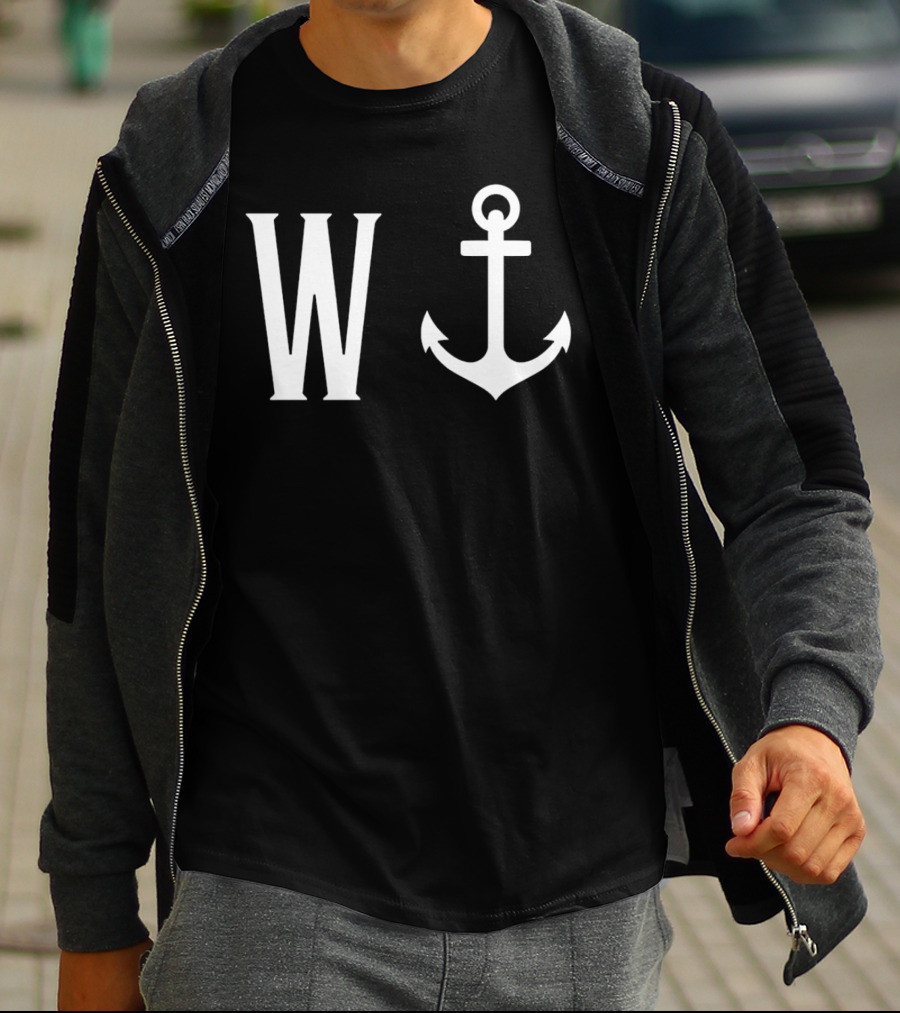 W Nautical Anchor T-Shirt