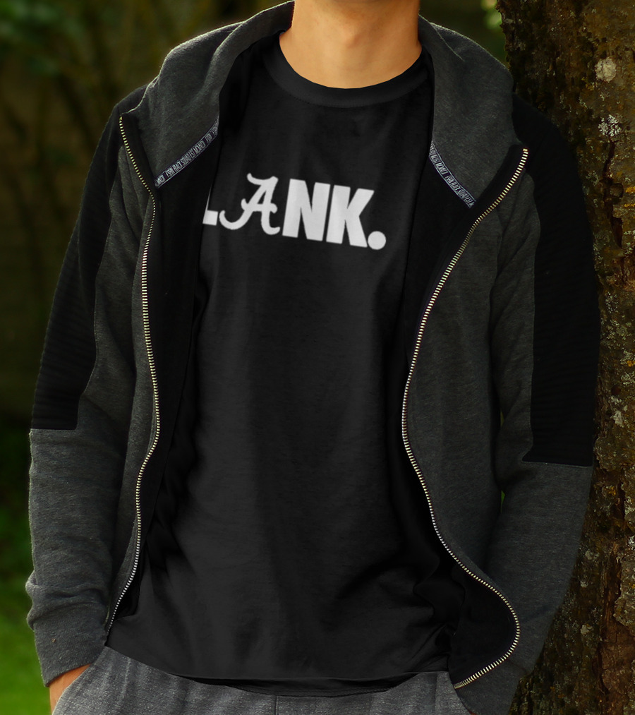 LANK Alabama Crimson Tide Inspired Typography T-Shirt