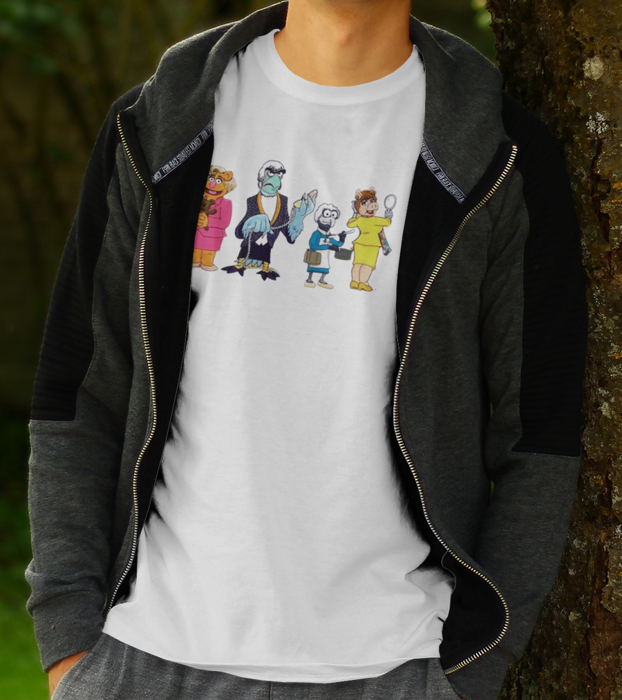 Golden Girls Muppets Characters Mashup T-Shirt