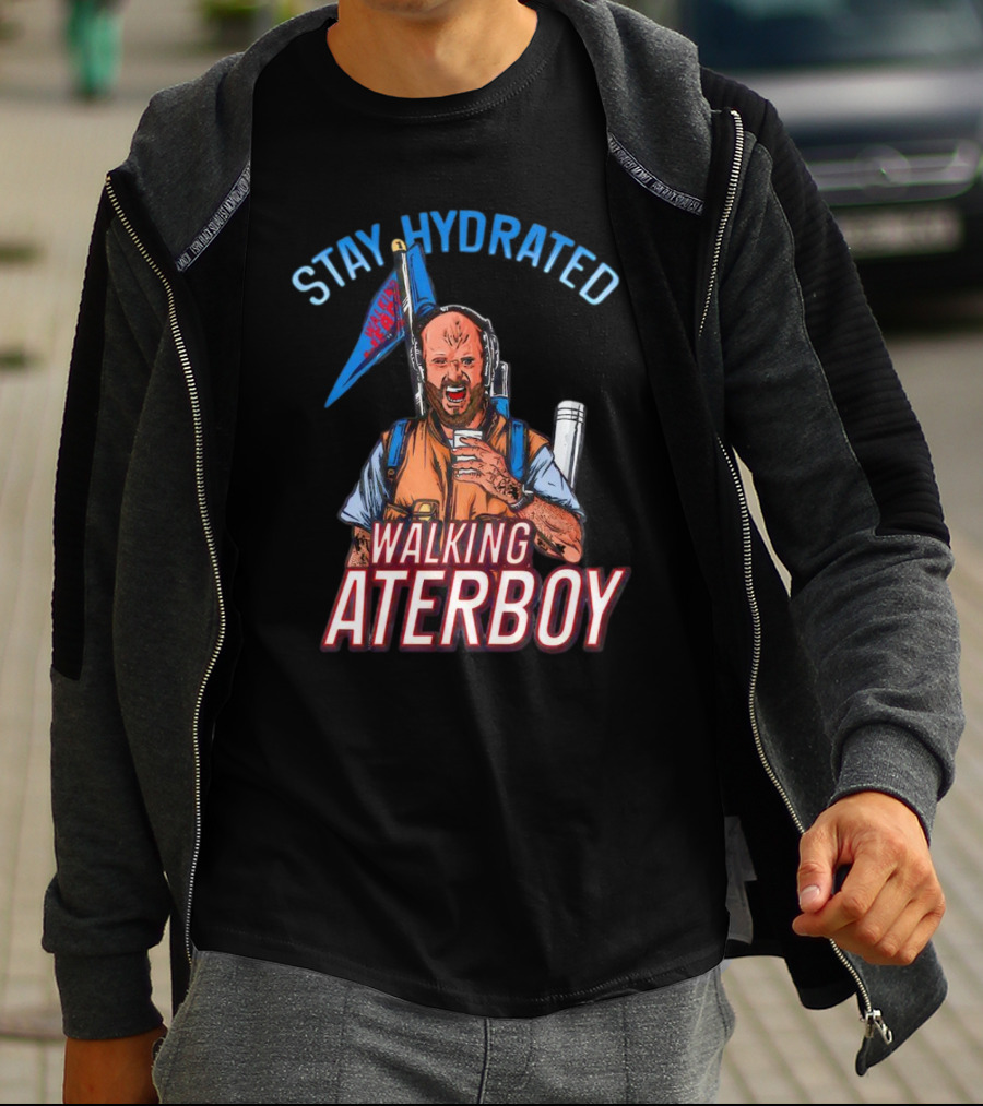 Josh Alexander Stay Hydrated Walking WaterBoy T-Shirt