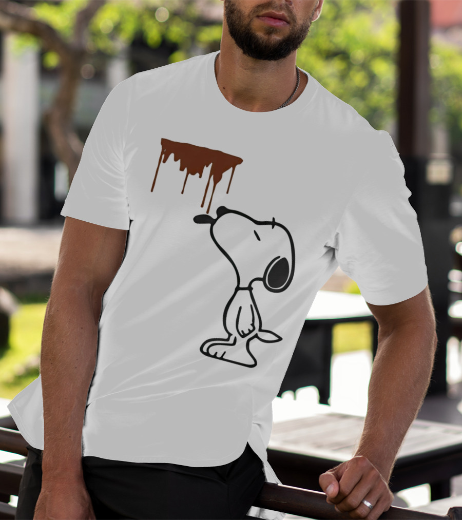 Snoopy Enjoys Dripping Coffee T-Shirt