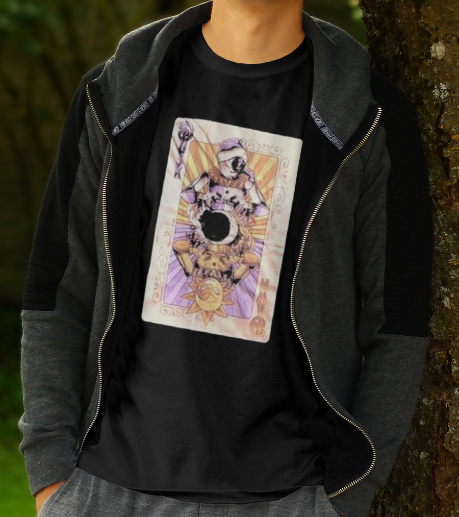 Five Nights At Freddy’s Security Breach Sun And Moon Tarot Card T-Shirt
