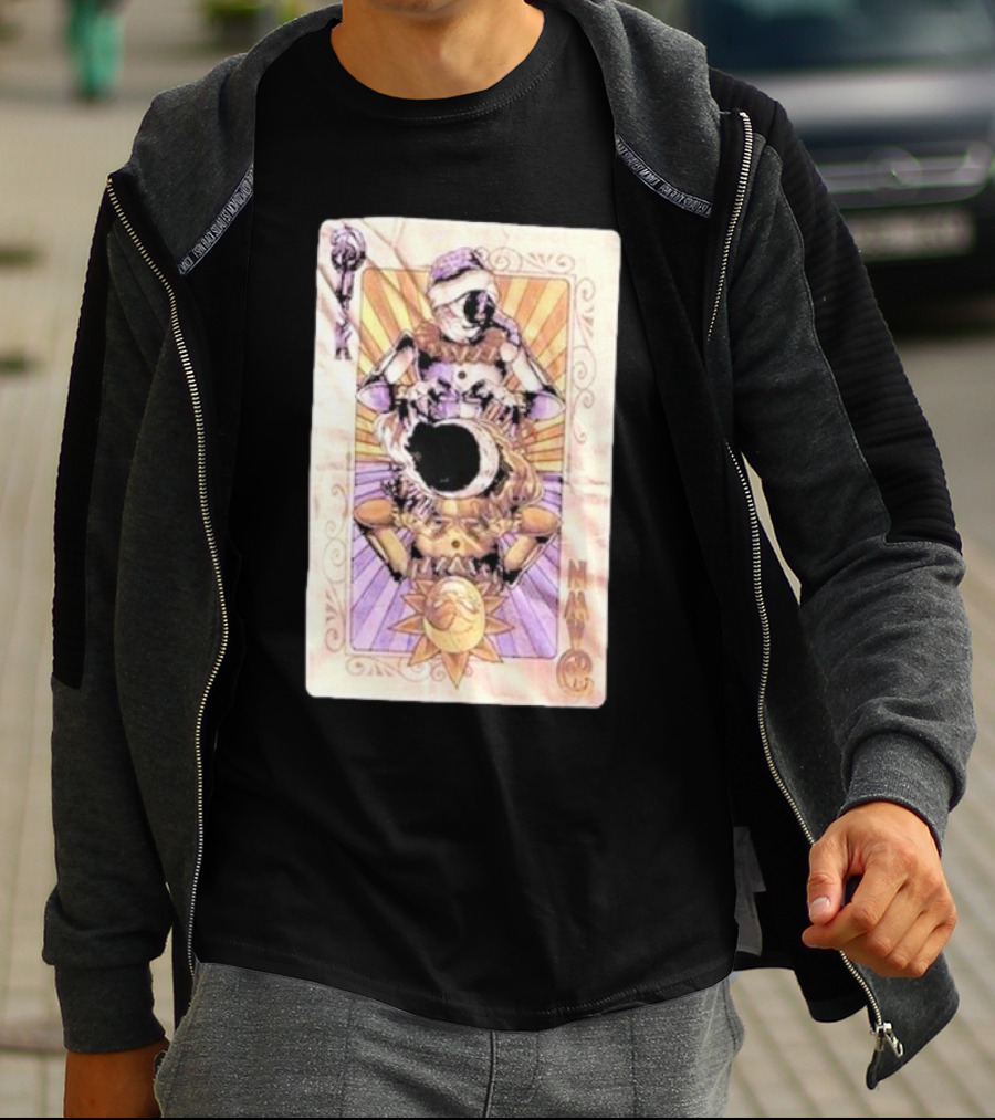 Five Nights At Freddy’s Security Breach Sun And Moon Tarot Card T-Shirt