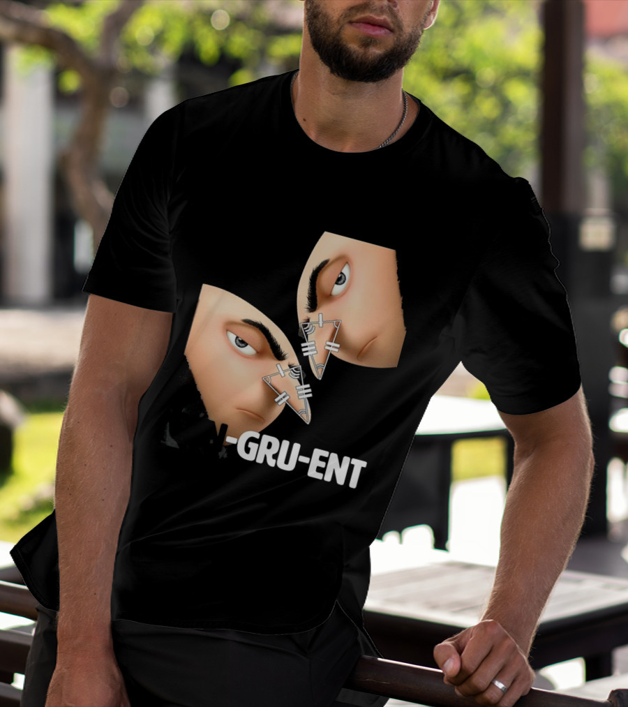 Felonious Gru CON-GRU-ENT Reflection Geometric Parallels T-Shirt