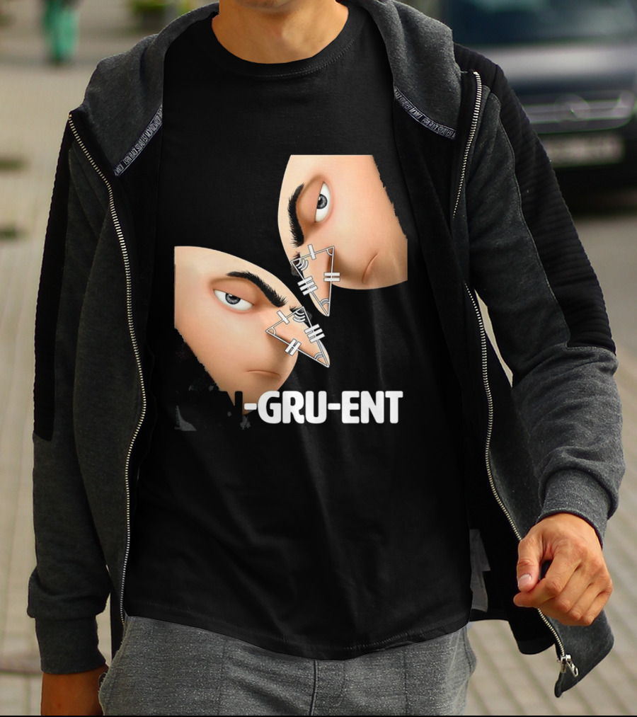 Felonious Gru CON-GRU-ENT Reflection Geometric Parallels T-Shirt