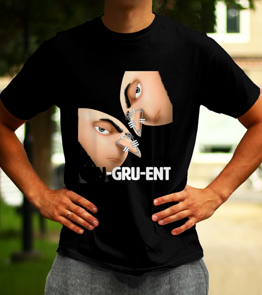 Felonious Gru CON-GRU-ENT Reflection Geometric Parallels T-Shirt
