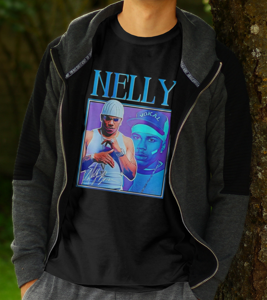 Nelly Vokal Hat And Iconic Signature T-Shirt