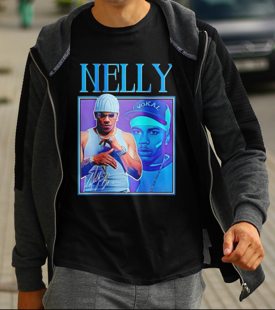Nelly Vokal Hat And Iconic Signature T-Shirt