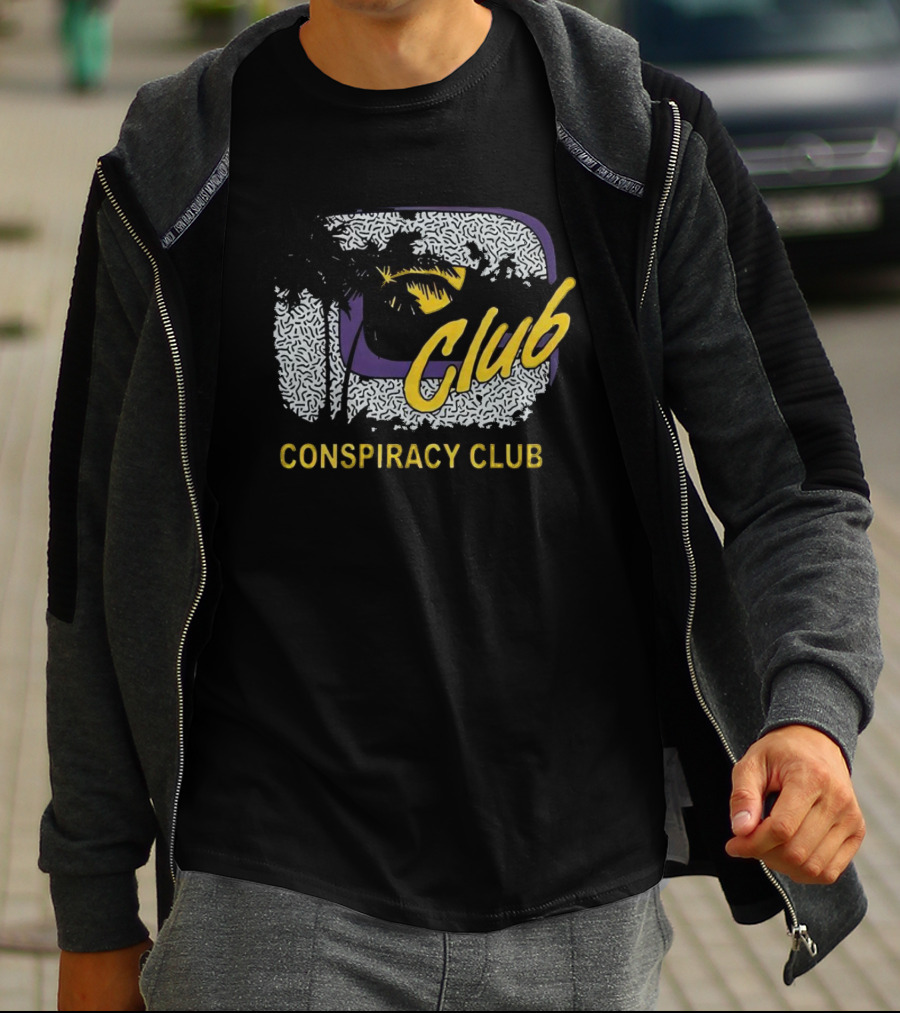Shane Dawson Conspiracy Club Retro Palm Tree T-Shirt