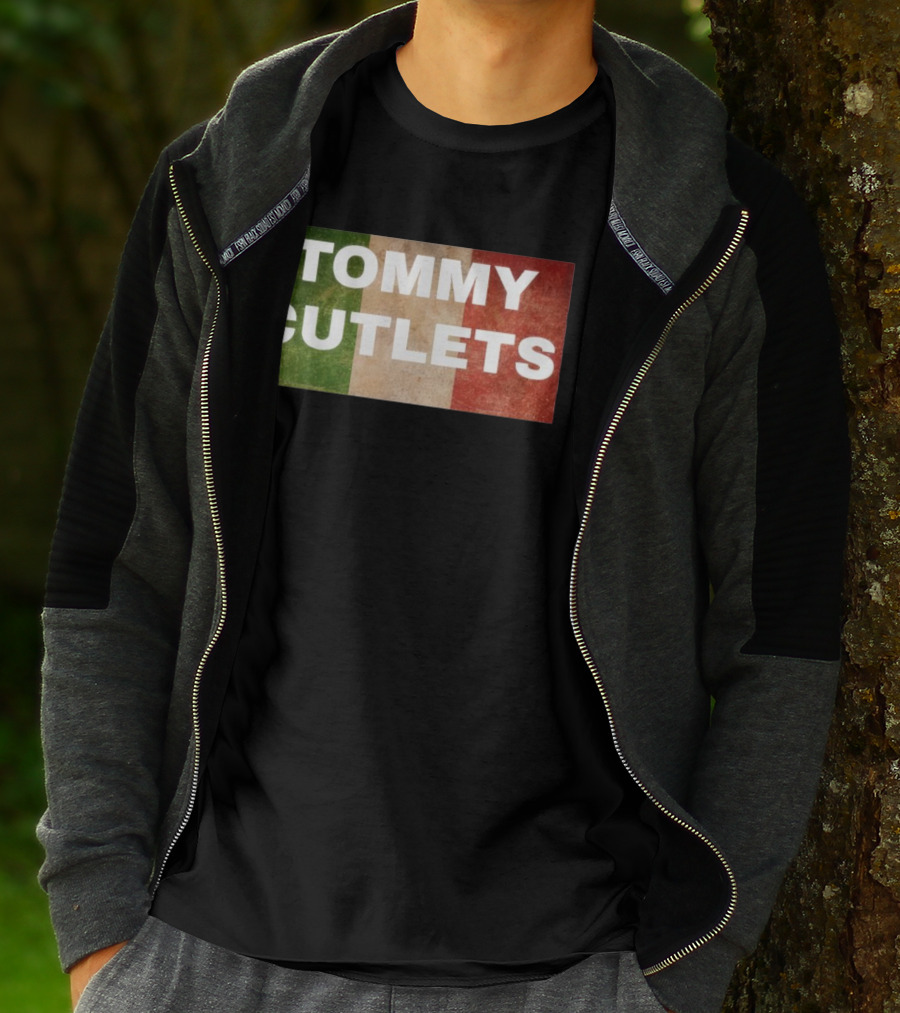 Tommy Cutlets Italian Flag Tommy Devito T-Shirt