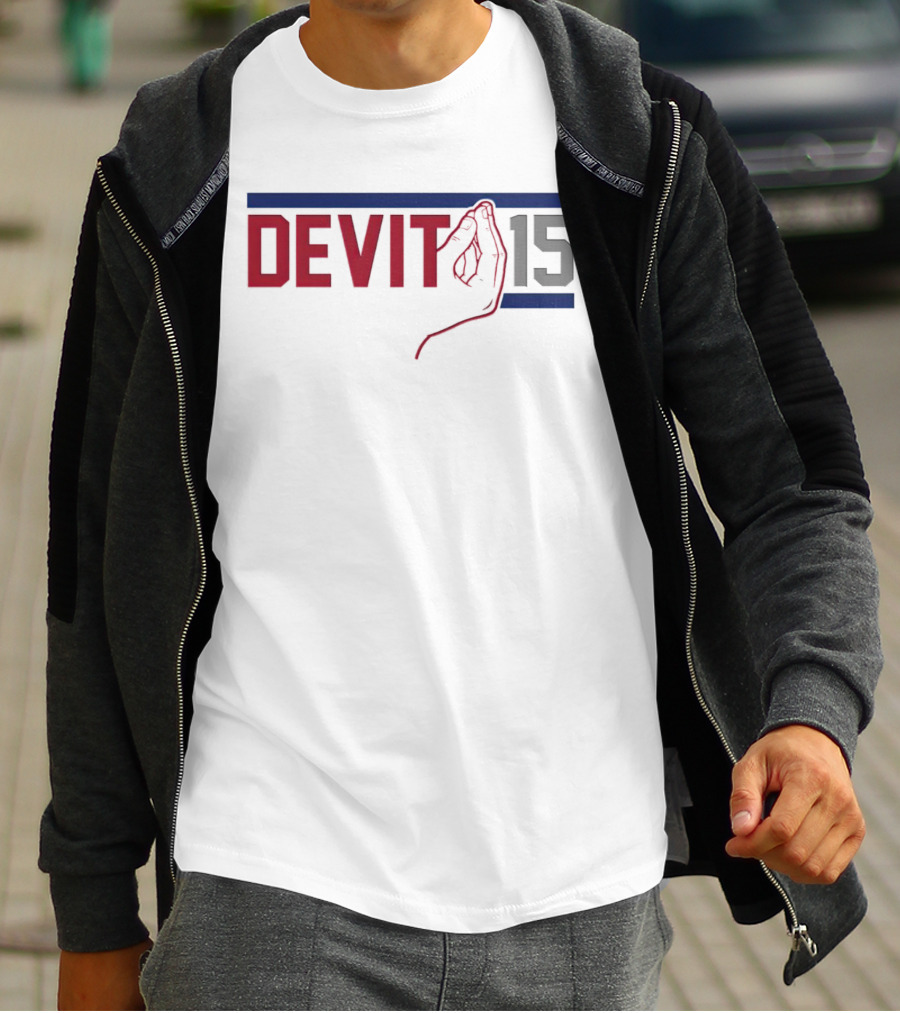 Giants Tommy DeVito Jersey Number 15 With Italian Hand Gesture T-Shirt