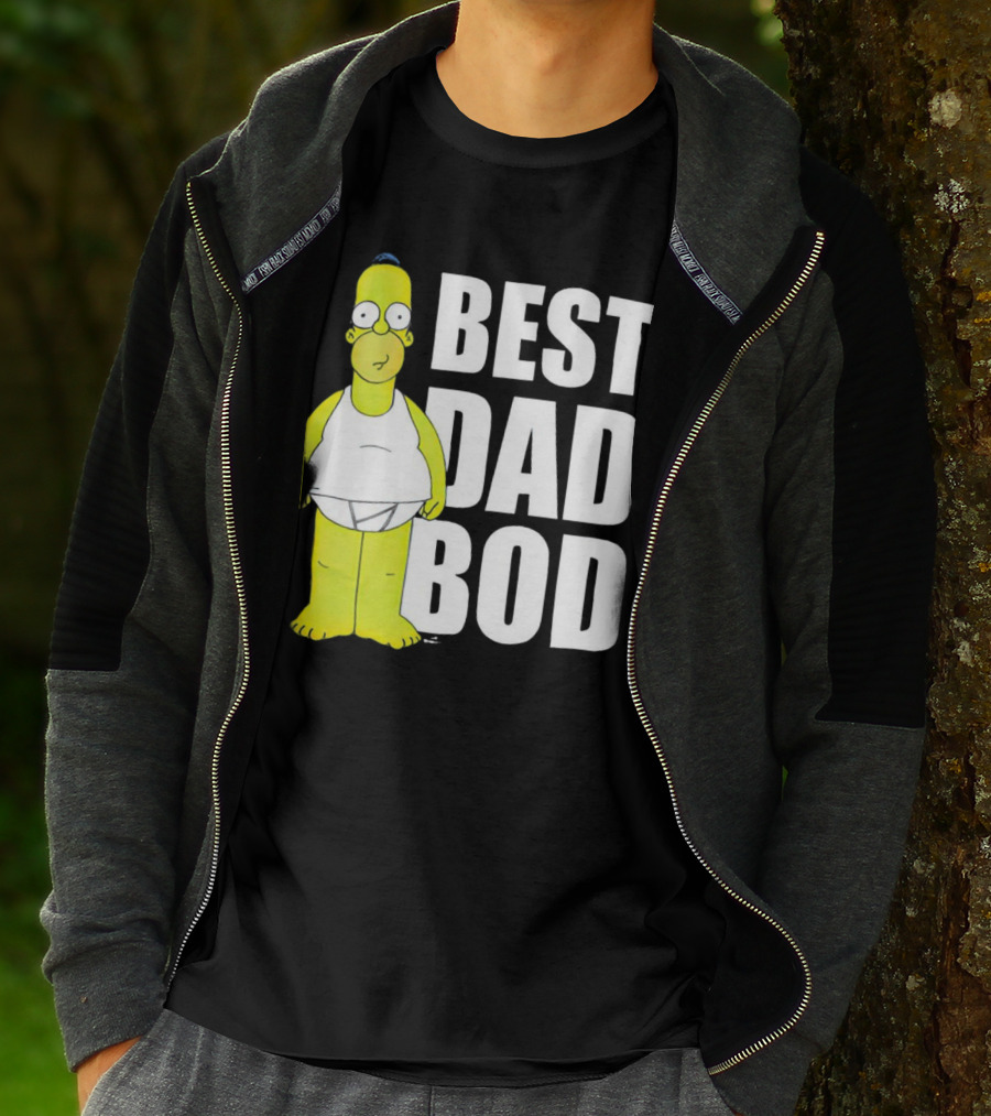 Homer Simpson Best Dad Bod The Simpsons T-Shirt