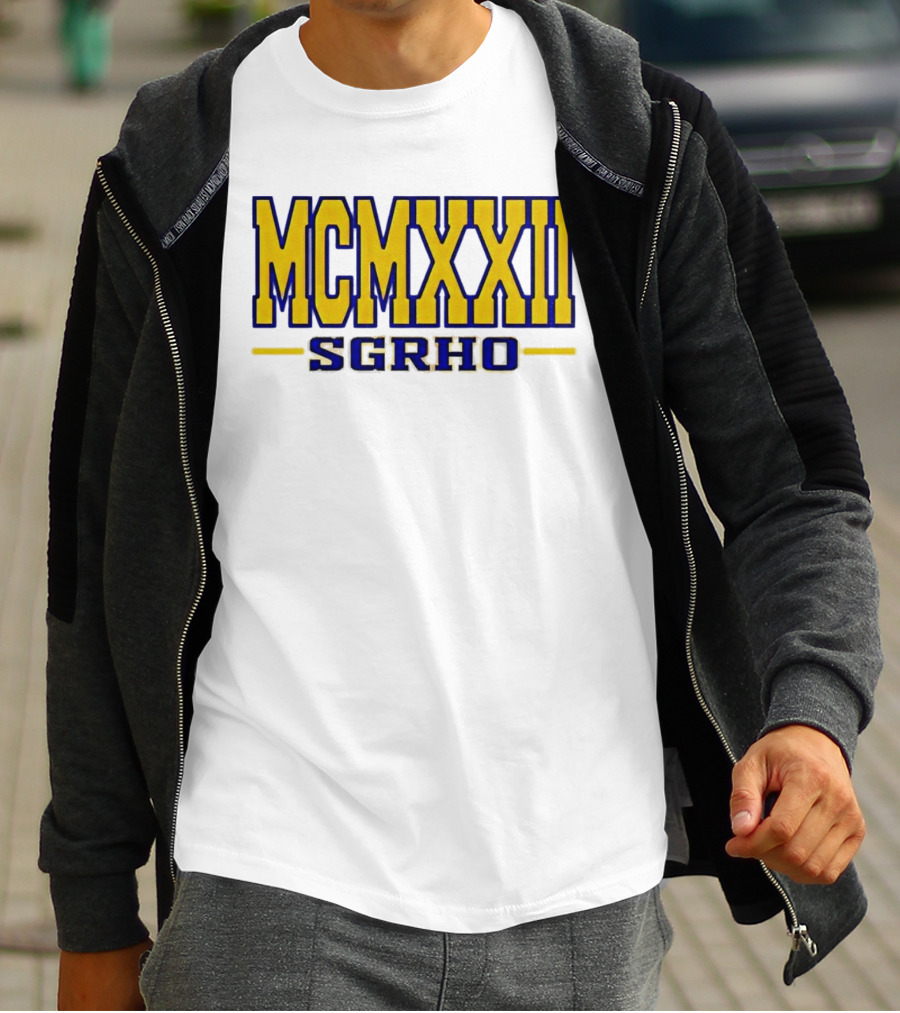MCMXXII SGRHO Sigma Gamma Rho Sorority Founding Year T-Shirt