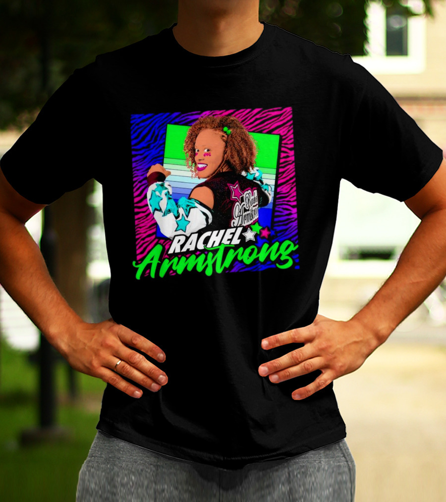 Rachel Armstrong Star Stripes Vibrant T-Shirt